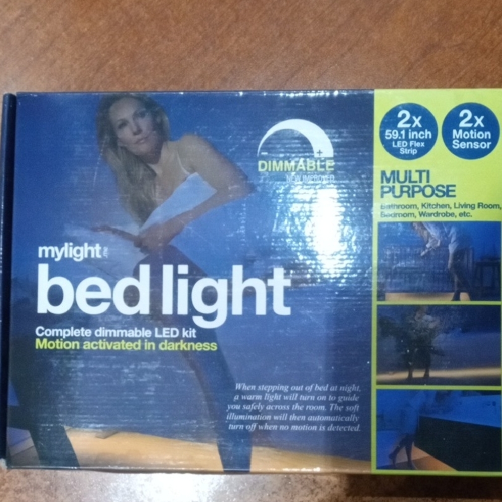 Motion Activated LED lighting for underbed, dark hallways and more